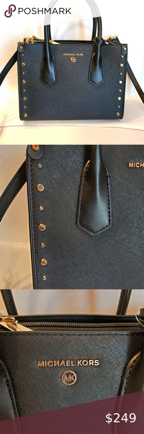 michael kors bedford black satchel|Michael Kors maple small satchel.